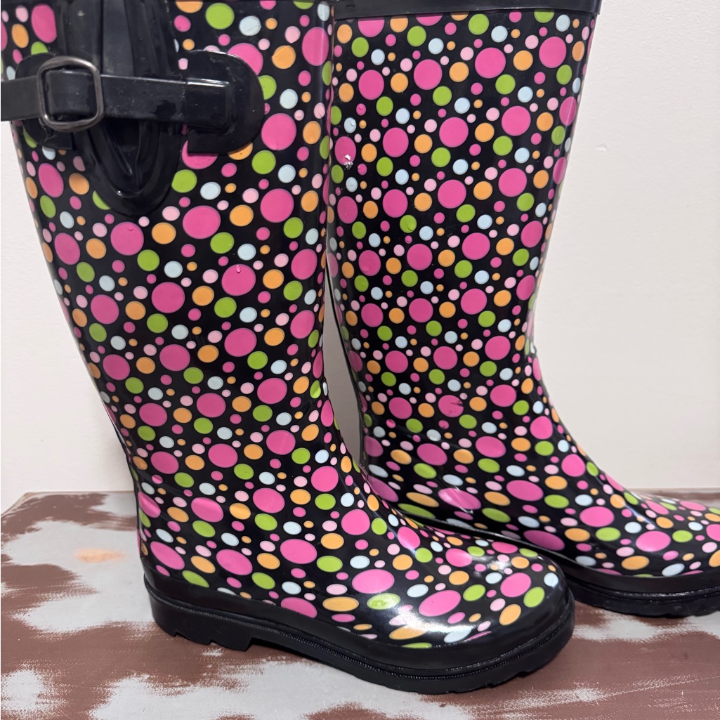 Northside Latitude Waterproof Rain Boots With Adjustable Strap